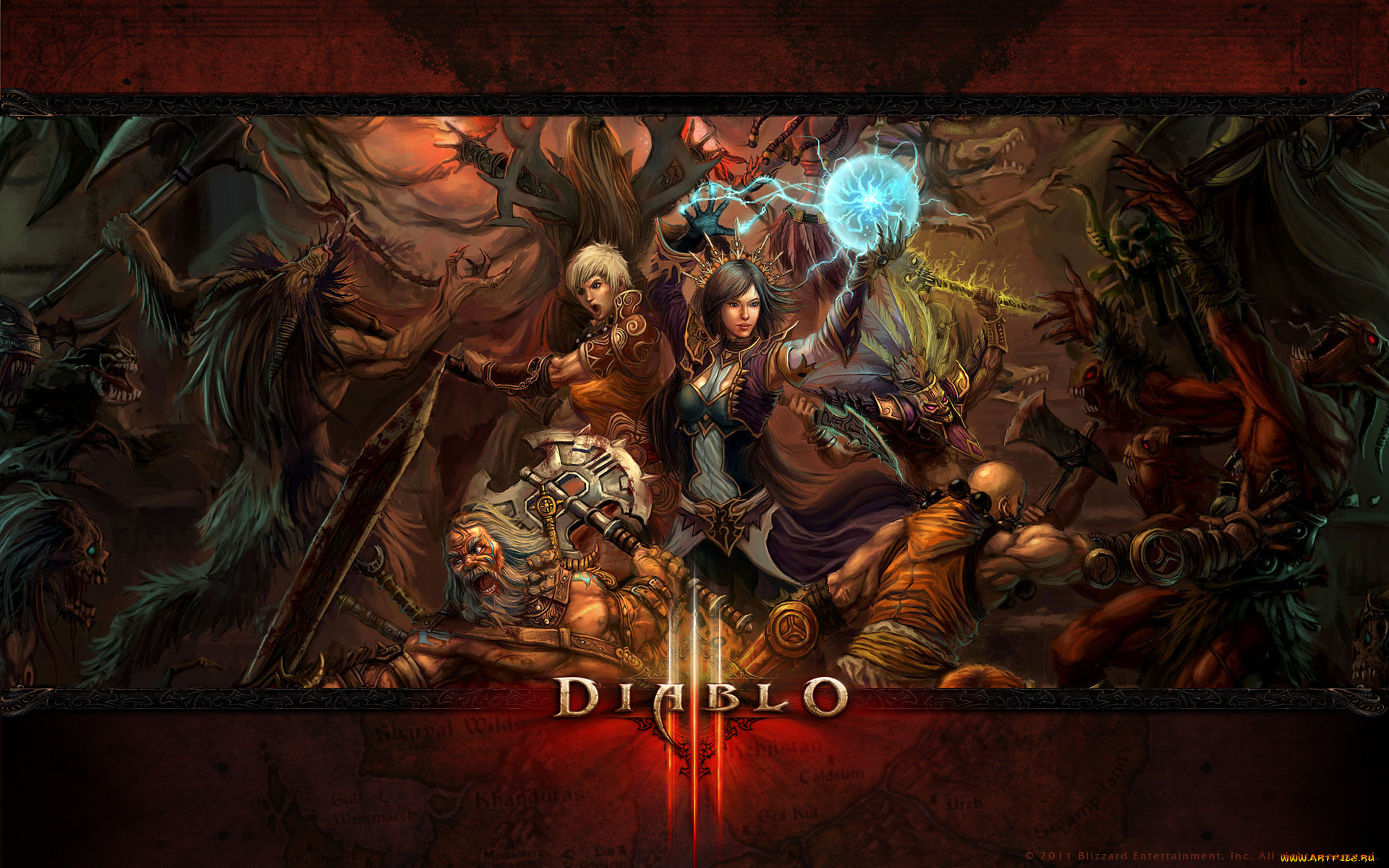 bloody, battle, , , diablo, iii